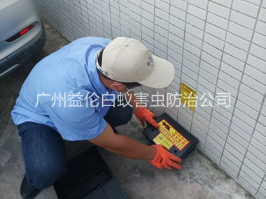 黄埔工厂外围安装鼠饵站工程